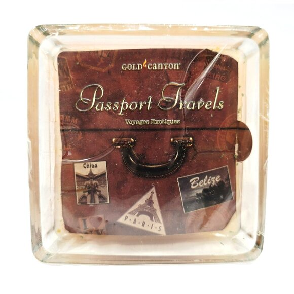 Gold Canyon VANILLA YLANG 13oz Candle Passport Travels Collection Made in USA - Picture 2 of 11